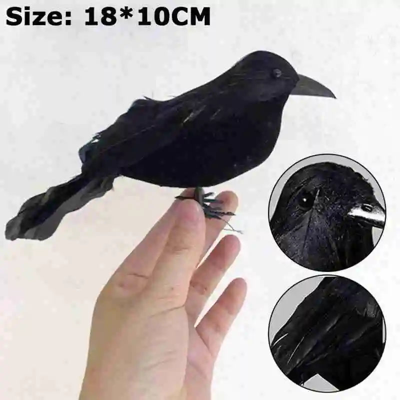 Fake Crow Decoration