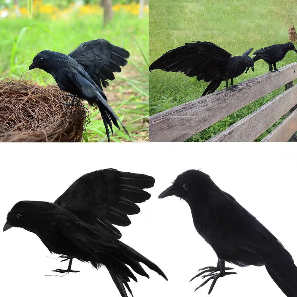 Fake Crow Decoration