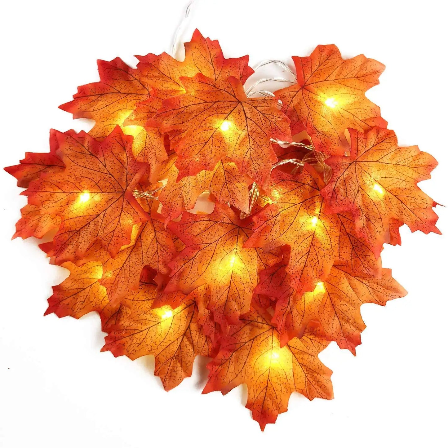 LED Leaves Light String