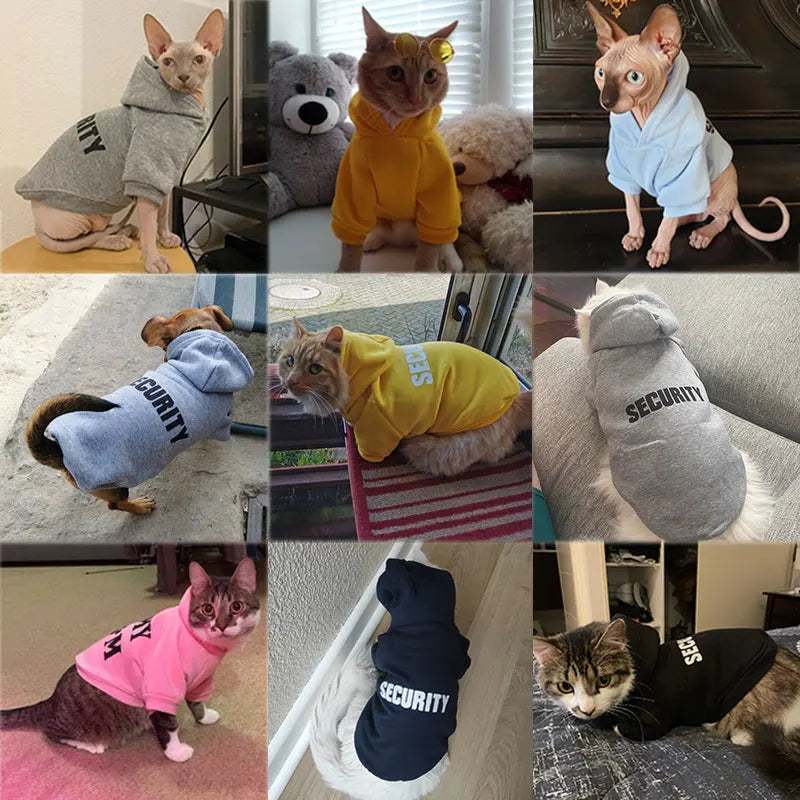 Security Cat Clothes