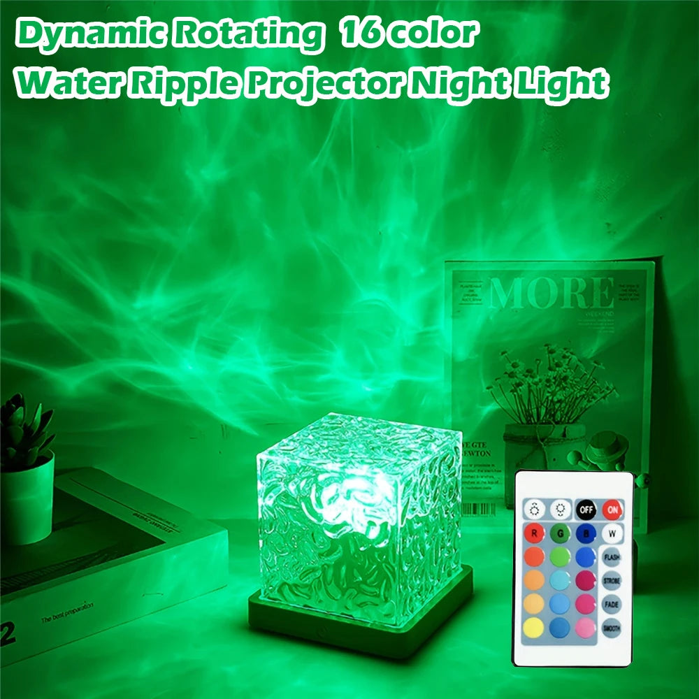 Dynamic Water Night Light