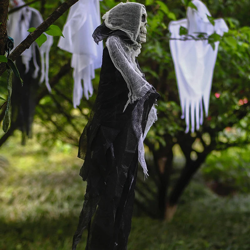 Halloween Hanging Ghost Skull