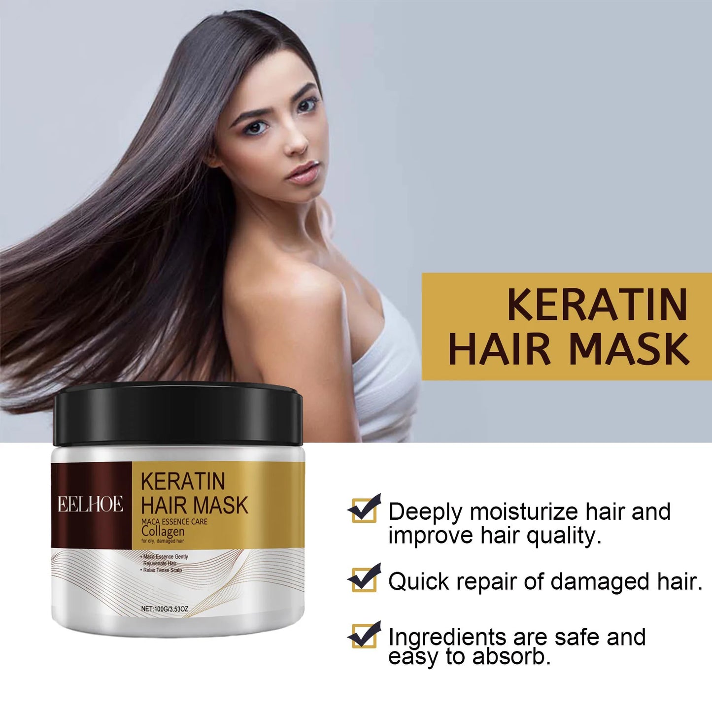 Keratin Repair Hair Mask