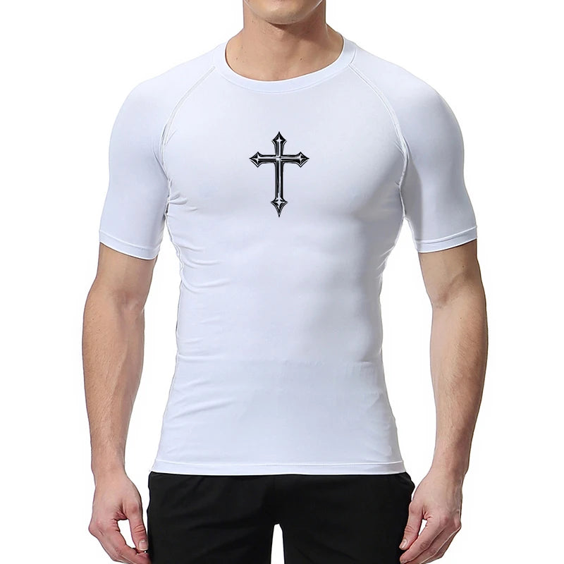 Cross Shirt for Men Gym