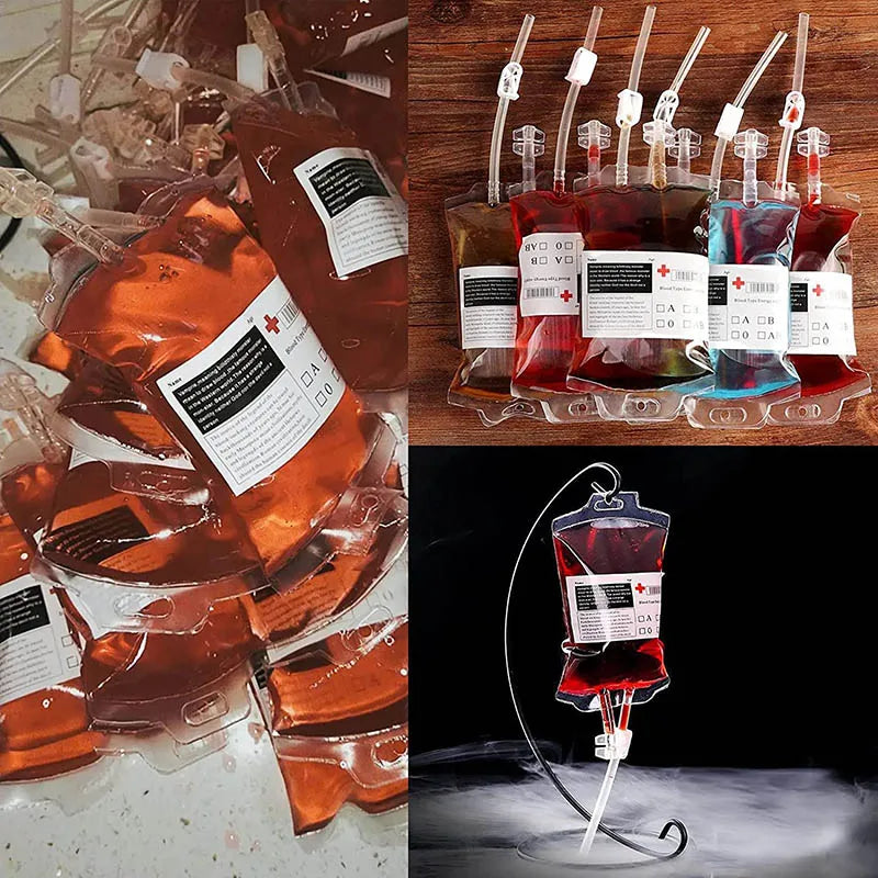 Halloween Blood Bag For Drinks