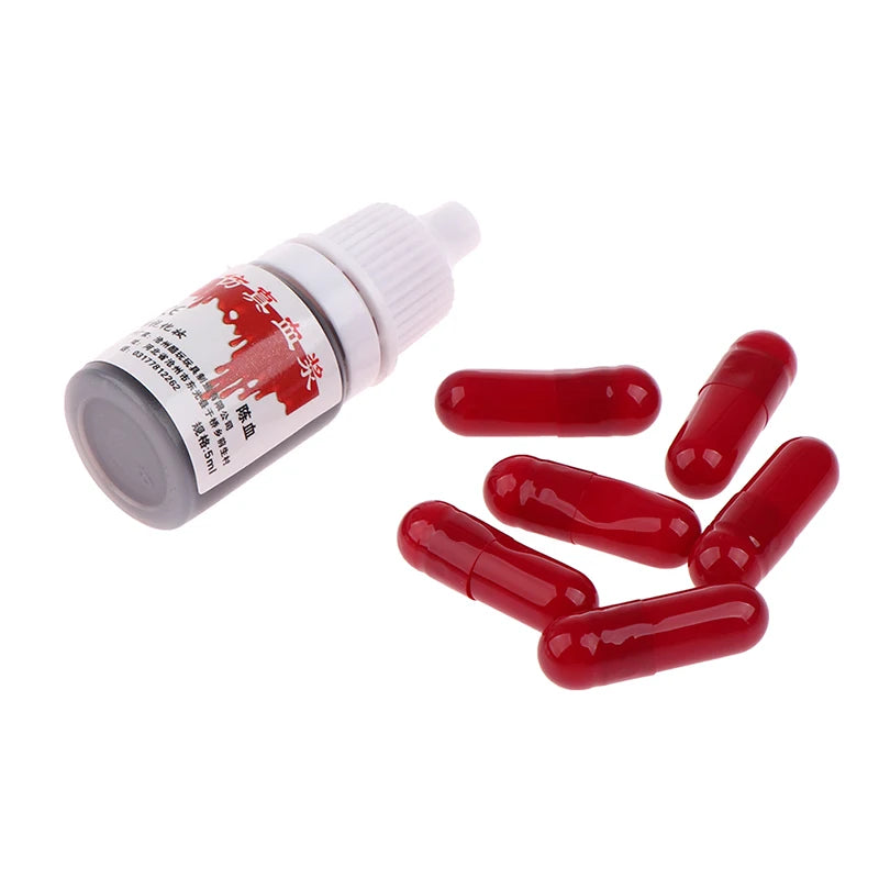 Realistic Fake Blood Pills