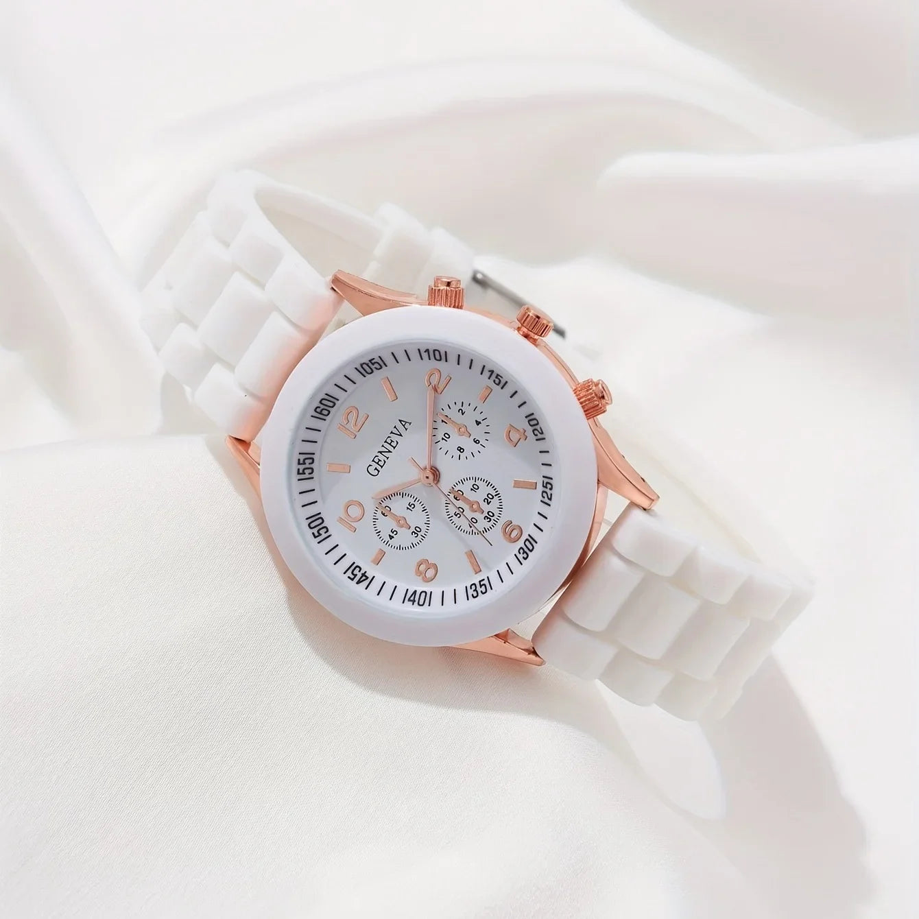 Luxury Women Set Watch-Ring-Necklace-Earrings-Bracelet