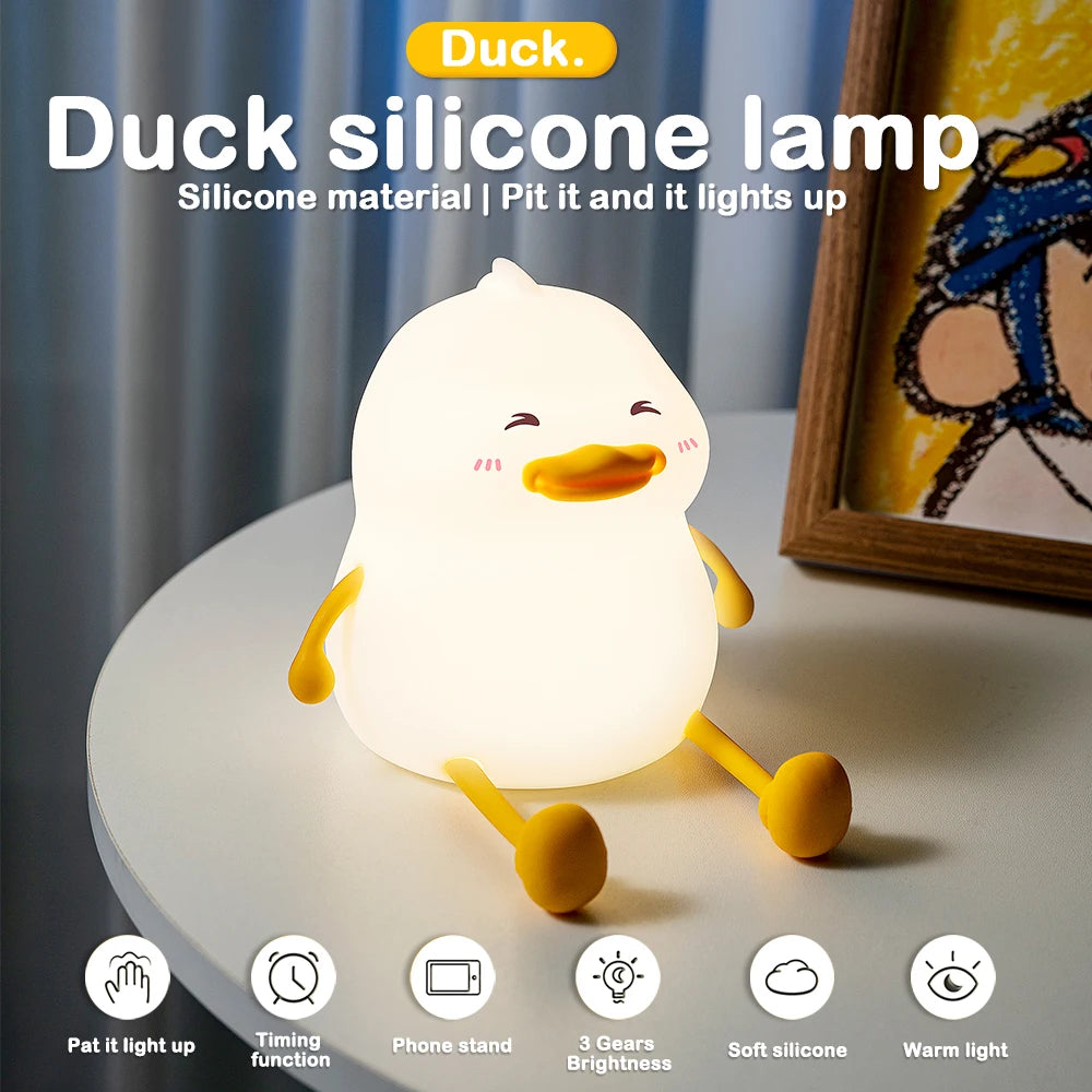 Cute Duck Night Light