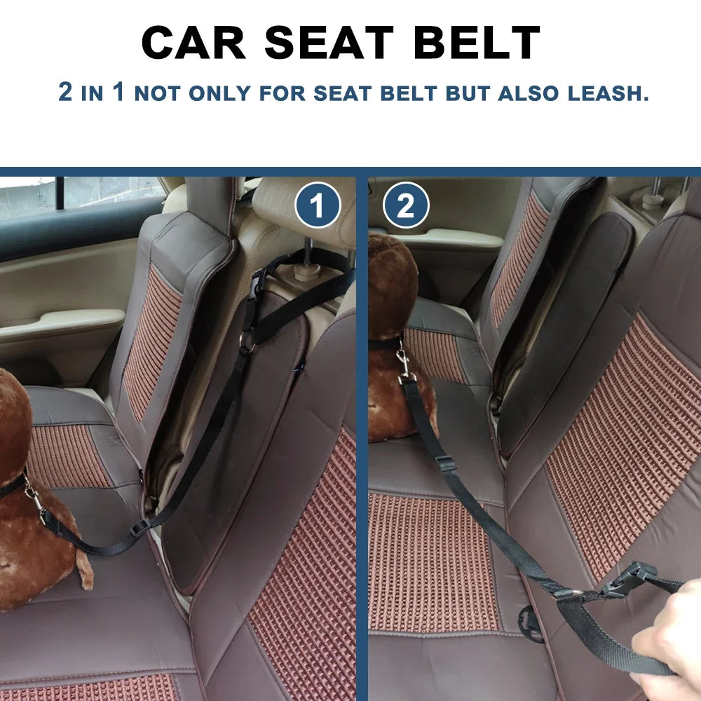 Two-in-One Pet Seat Belt