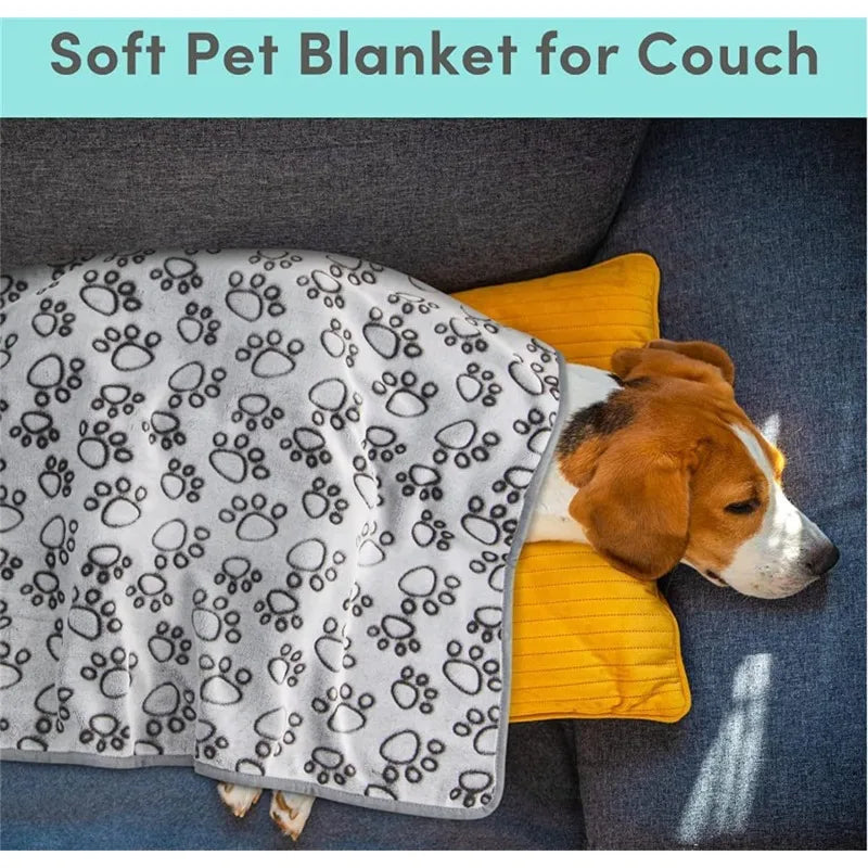 Pet Sleeping Soft Fluffy Blanket