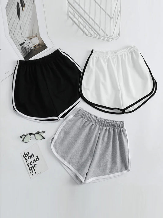 Striped Sports Shorts