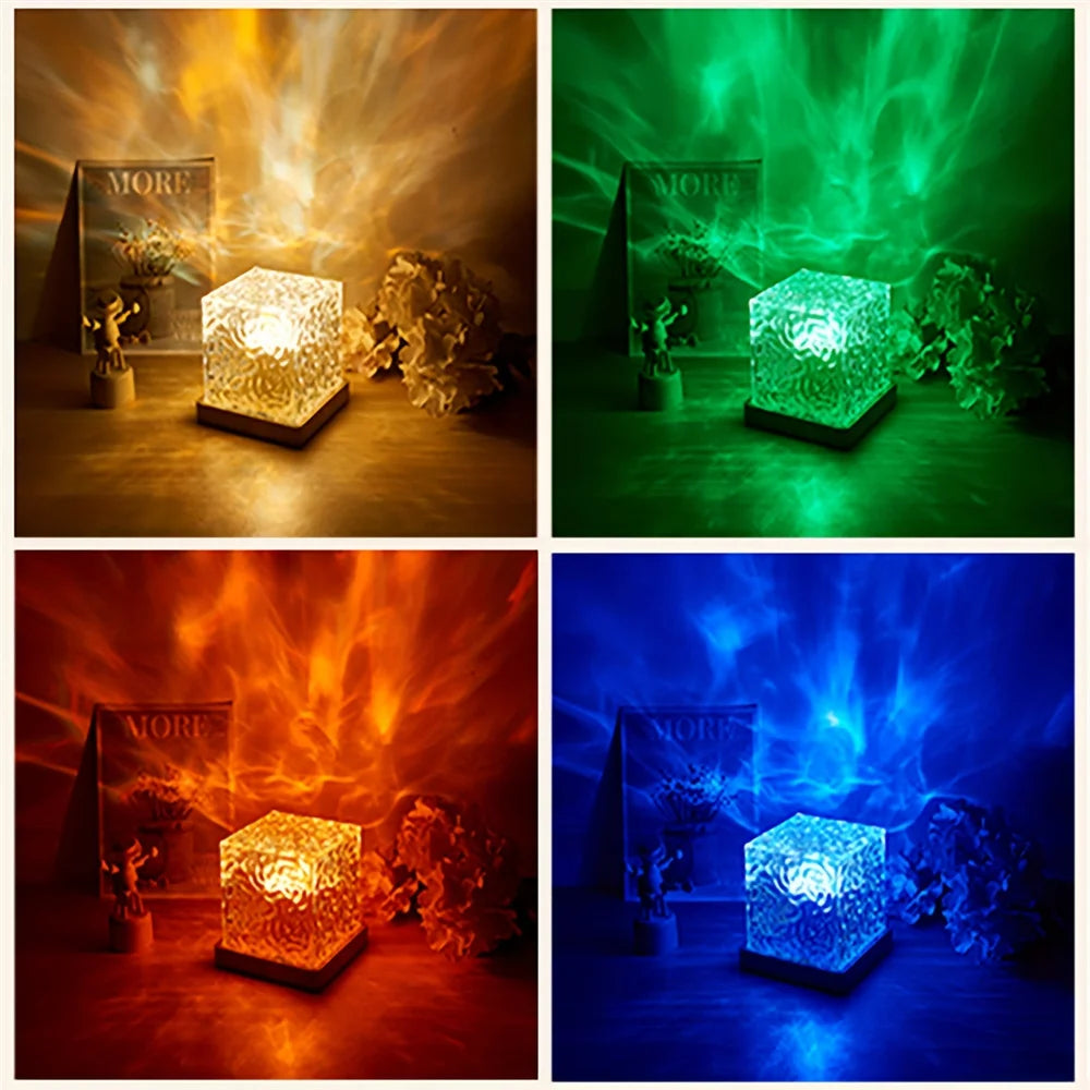 Dynamic Water Night Light