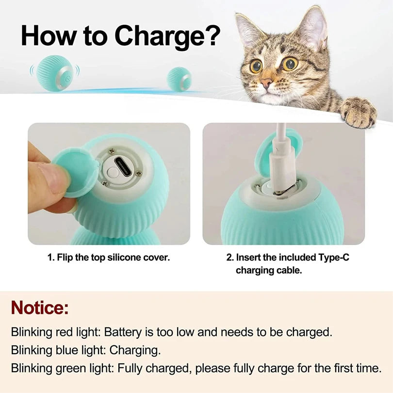 Smart Cat Automatic Rolling Ball