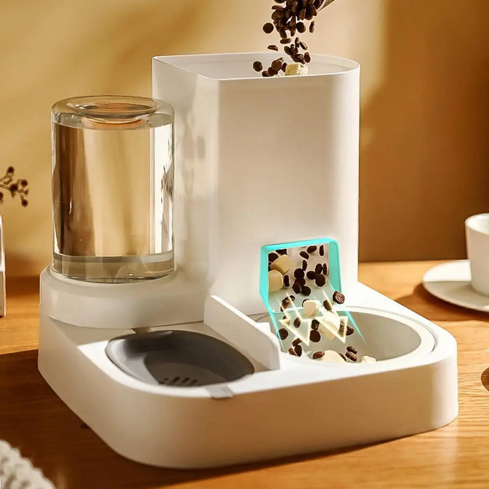 2-in-1 Pet Automatic Feeder