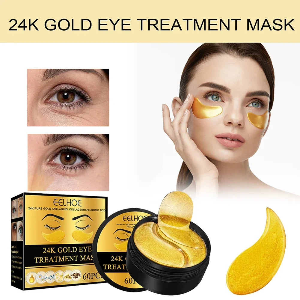 60pcs24K Gold Collagen Eye Mask Patch