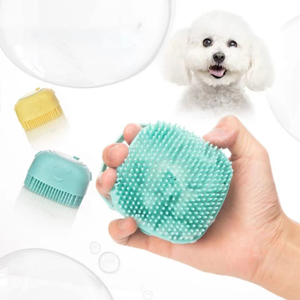 Bathroom Dog/Cat Bath Massage Brush