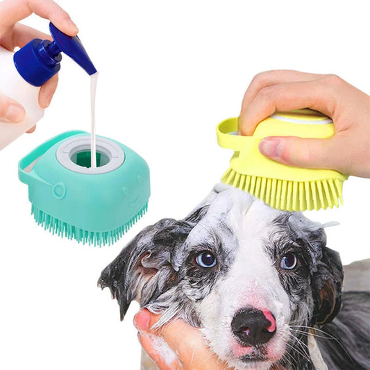 Bathroom Dog/Cat Bath Massage Brush