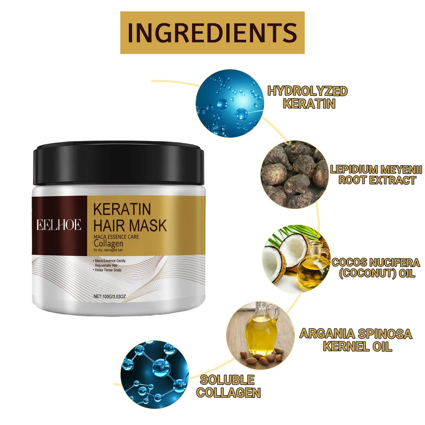 Keratin Repair Hair Mask