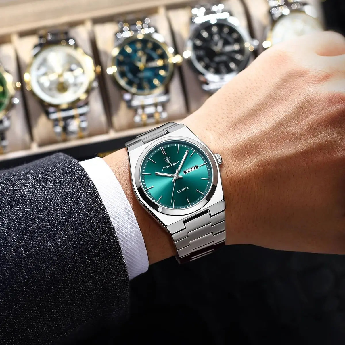 Luxury Quartz Watch Man