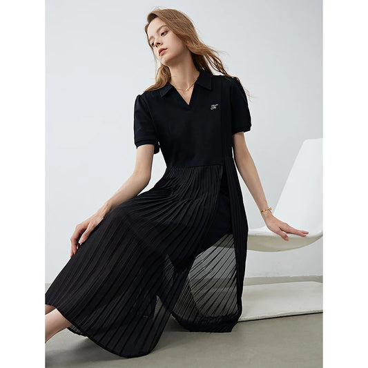 Pleated Dress