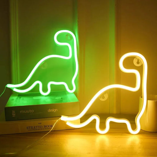 Dinosaur Neon Light