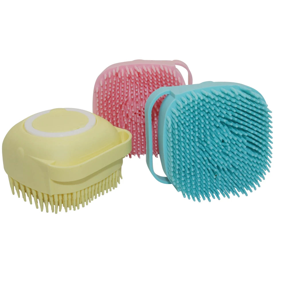 Bathroom Dog/Cat Bath Massage Brush