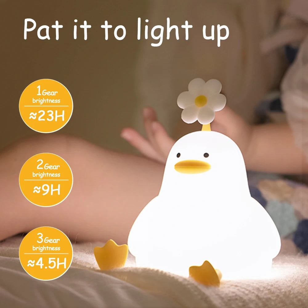 Cute Duck Night Light