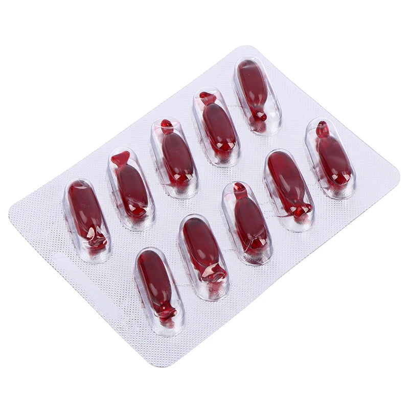 Realistic Fake Blood Pills