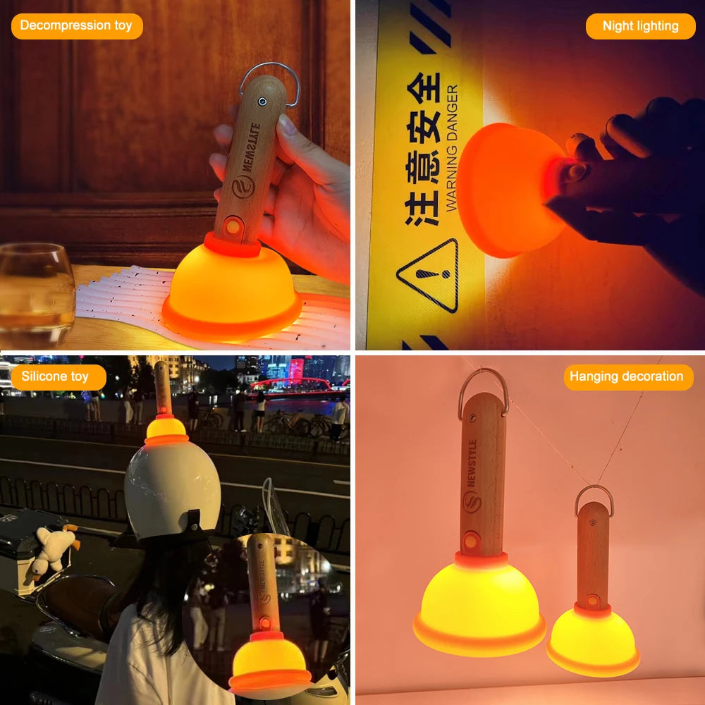 Plunger Night Light