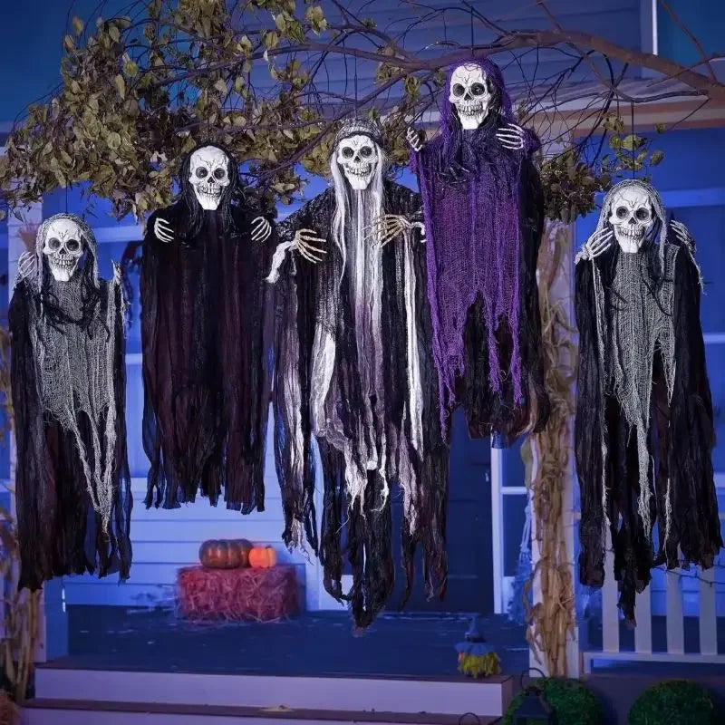 Hanging Halloween SkeletonGhosts Decorations