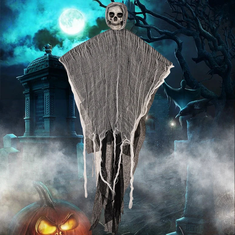 Halloween Hanging Ghost Skull